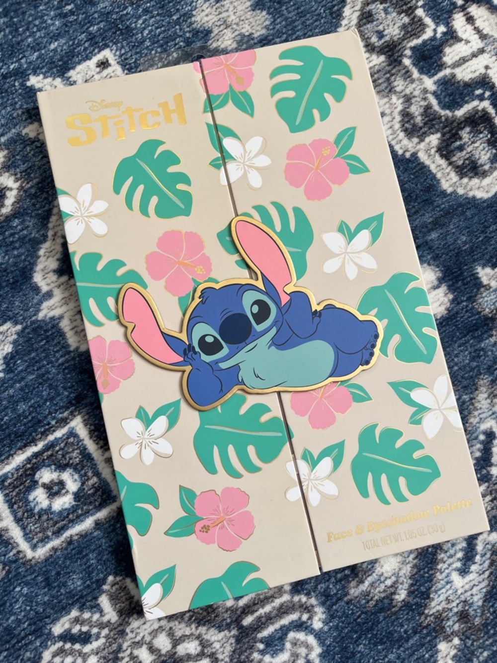 NEW Disney Stitch Floral Face and Eyeshadow Palette